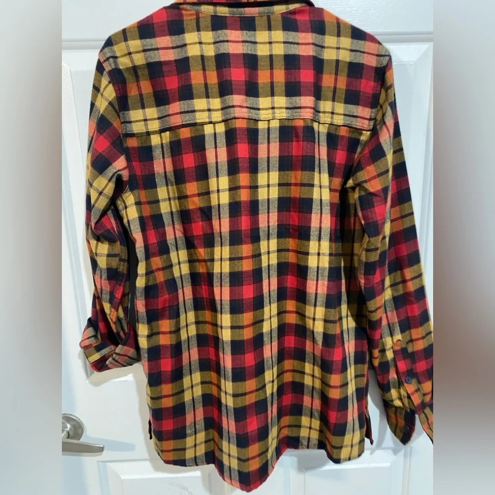 Mountain Hard Wear plaid flannel button-down long sleeve shirt - Picture 5 of 5